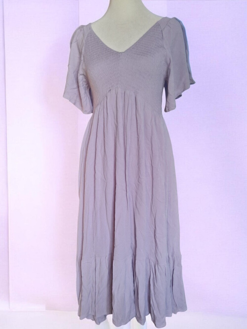 In Loom Lavender Bohemian Dress M
